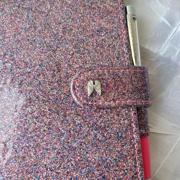 NWT Vintage Victoria's Secret Limited Edition Notebook Journal & Pen Glitter - Picture 9 of 11